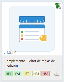 TarjetaReglasMedicion
